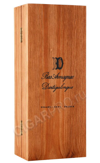 деревянная упаковка арманьяк dartigalongue croix de salles hors d age 0.7л