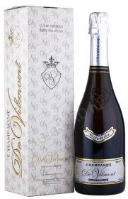 Шампанское Шампань Брют Кюве Престиж Миллезим Де Вильмонт 0.75л в подарочной упаковке