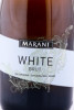 этикетка грузинское игристое вино марани брют белое 0.75л