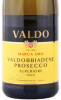 этикетка игристое вино valdo marca oro prosecco di valdobbiadene superiore 0.75л