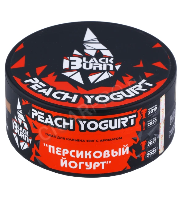 Табак для кальяна Black Burn Peach Yogurt 100г