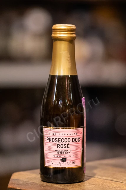 игристое вино вилла дельи олми просекко розе экстра драй 0.2л