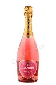 Игристое вино Просекко Декорди Розе 0.75л