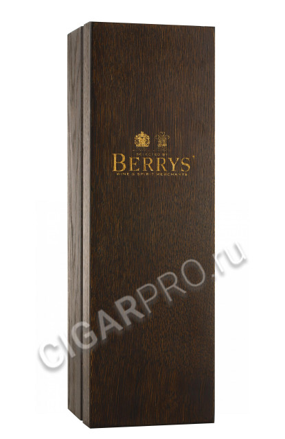 подарочная упаковка berrys caperdonich 1994 wooden box 0.7 l