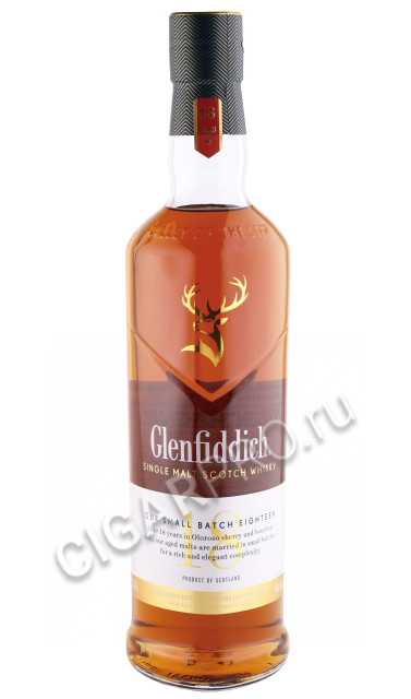 виски glenfiddich 18 years old 0.7л