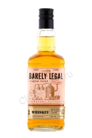 Виски Барели Легал 3 года 0.5л