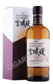 виски nikka single malt miyagikyo 0.7л в подарочной упаковке