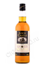 виски loch castle 3 years blended scotch whiskey 0.7л