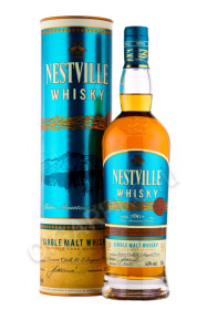 виски nestville single malt 0.7л в подарочной тубе
