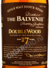 этикетка balvenie doublewood 17 years old 0,7l