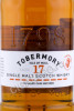 этикетка виски tobermory 17 years old oloroso cask 0.7л
