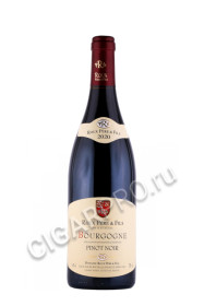 французское вино roux pere et fils bourgogne aoc pinot noir 0.75л