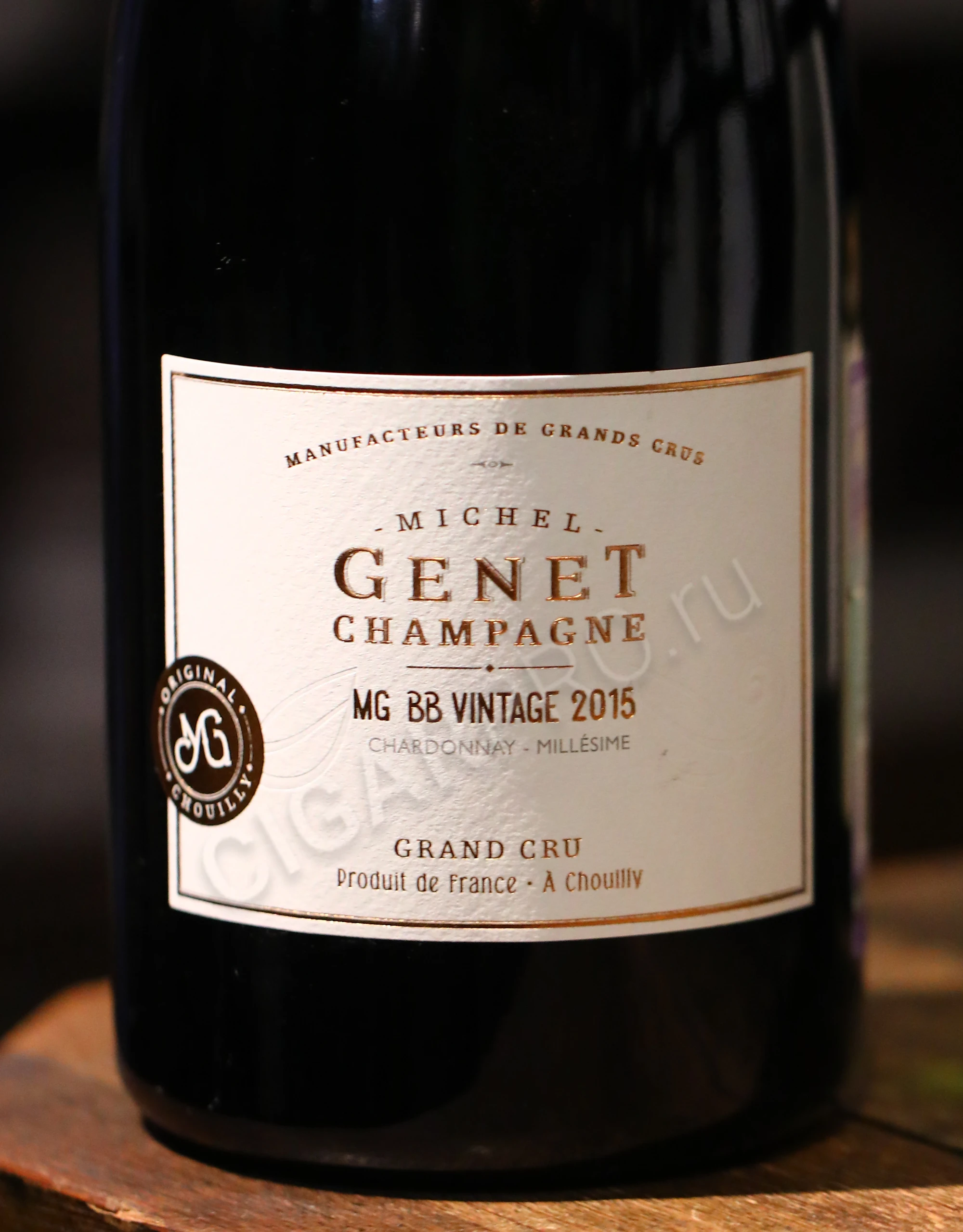 Champagne Michel Genet MG BB Spirit Grand Cru Brut Champagne AOC 2015  купить Шампанское Шампань Мишель Жене Гран Крю МГ ББ Винтаж 2015г 1.5л цена