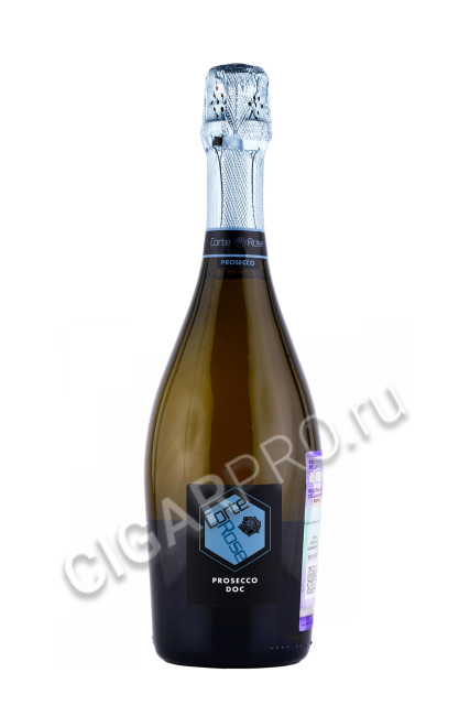 игристое вино prosecco corte rose borgo extra dry 0.75л