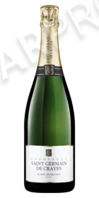 Шампанское Сан Жермен де Крэ Блан де Блан Брют 0.375л