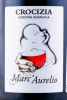 этикетка crocizia marc'aurelio 0.75л