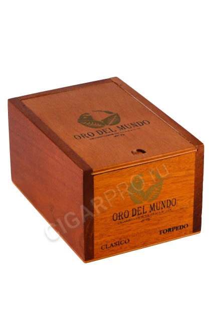 Коробка Сигар Oro Del Mundo Clasico Torpedo