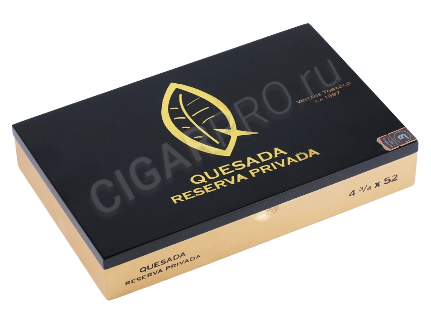 Коробка Сигар Quesada Reserva Privada Robusto