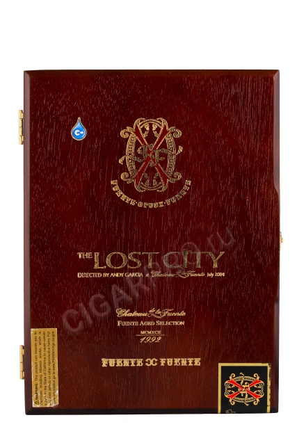 Подарочная коробка Сигар Arturo Fuente FFOX Fuente Fuente Opus Х Lost City Robusto