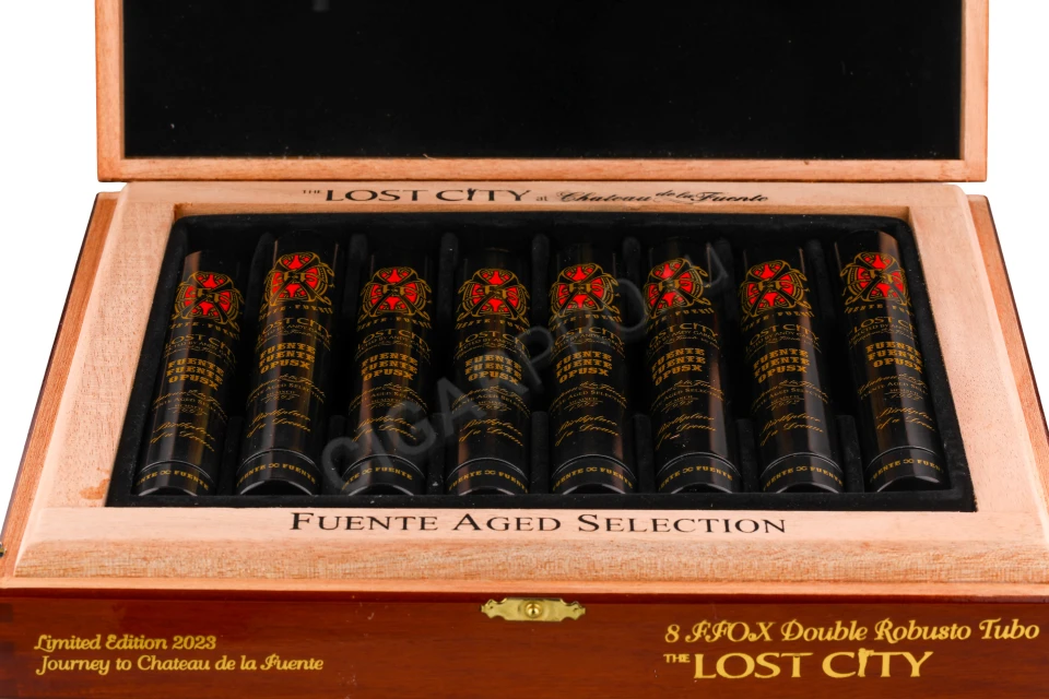 Arturo Fuente FFOX Fuente Fuente Opus X Lost City Double Robusto Tubos