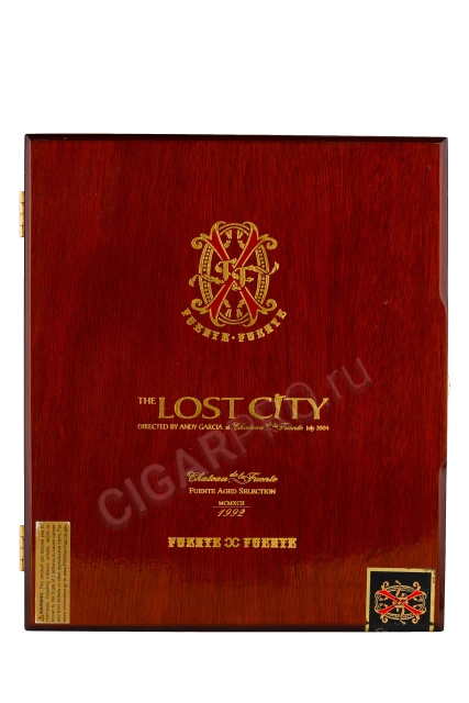 Подарочная коробка Сигар Arturo Fuente FFOX Fuente Fuente Opus X Lost City Double Robusto Tubos