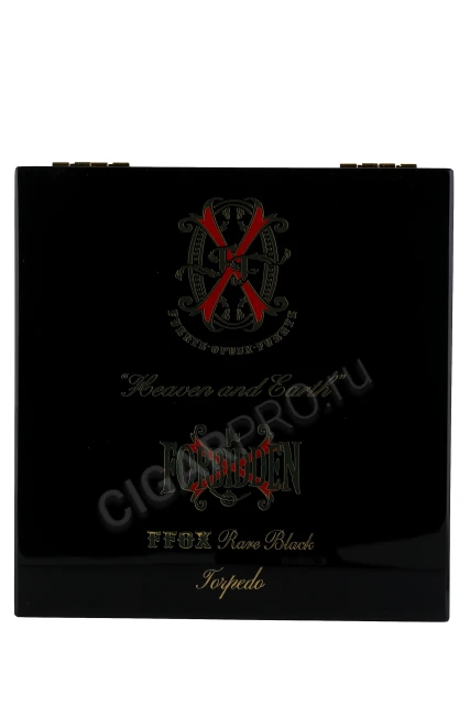 Подарочная коробка Сигар Arturo Fuente FFOX Fuente Fuente Opus Х Heaven and Earth Rare Black Torpedo