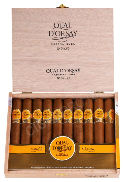 Сигары Quai d´Orsay №52 10 штук