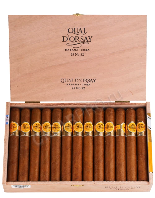 Сигары Quai d´Orsay №52 25 штук