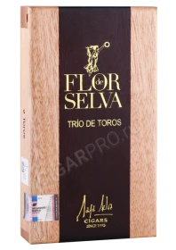 Сигары Набор Flor De Selva Toro Trio SET of 3 cigars