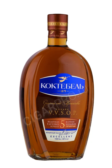 Коньяк Коктебель VSOP 5 лет 1л