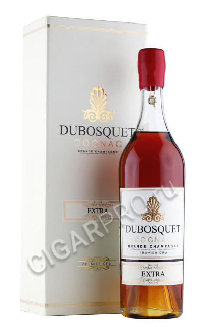 коньяк dubosquet extra grande champagne premier cru 0.7л в подарочной упаковке