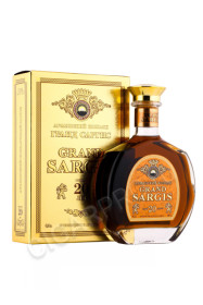 коньяк grand sargis 20 years old 0.5л