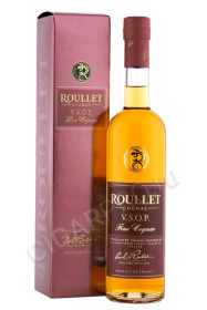 коньяк roullet vsop Fine champagne 0.5л в подарочной упаковке