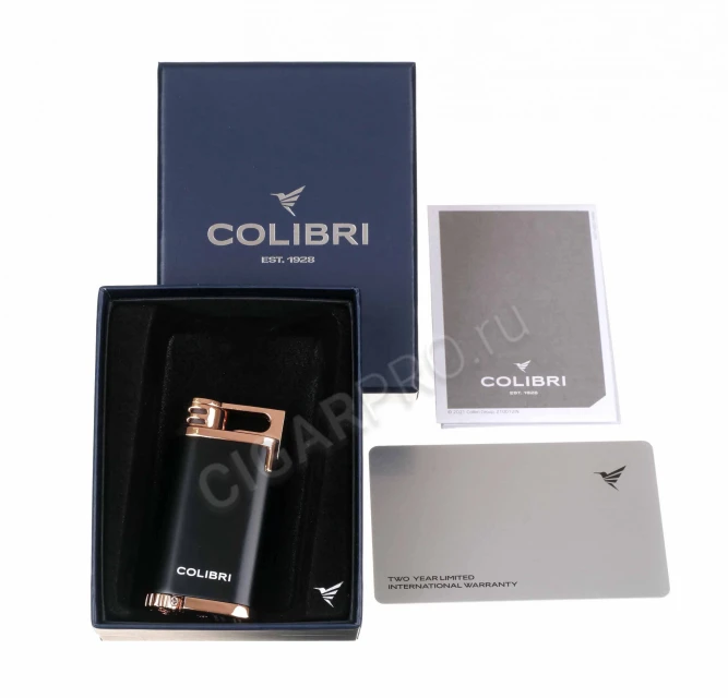 Colibri Belmont, черная-розовое золото LI200C12