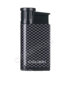 Зажигалка сигарная Colibri Evo, черный карбон LI520C30