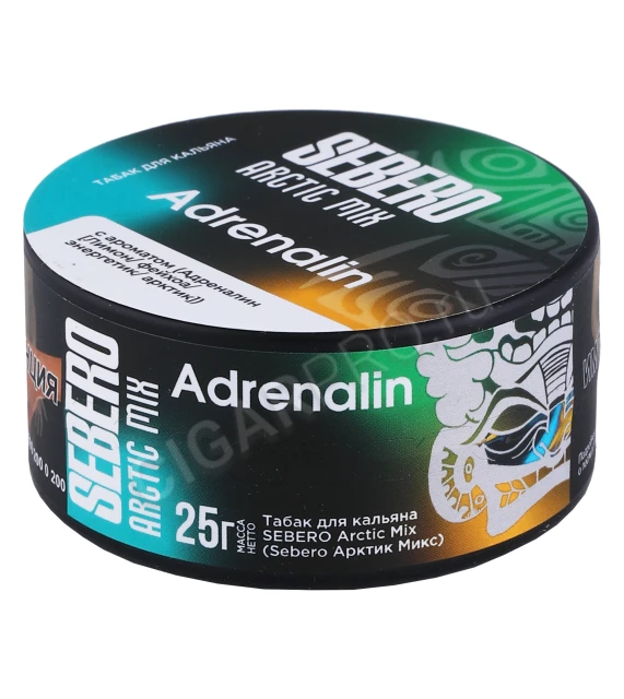 Табак для кальяна Sebero Arctic Mix Adrenalin 25г