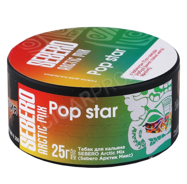 Табак для кальяна Sebero Arctic Mix Pop Star 25г