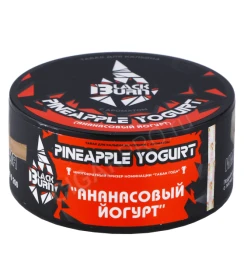 Табак для кальяна Black Burn Pineapple Yogurt 100г