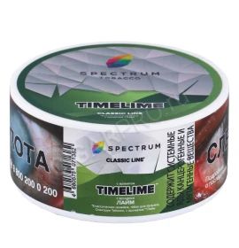 Табак для кальяна Spectrum Classic Line Timelime 25г