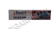 табак для кальяна burn golden rum (берн золотой ром)