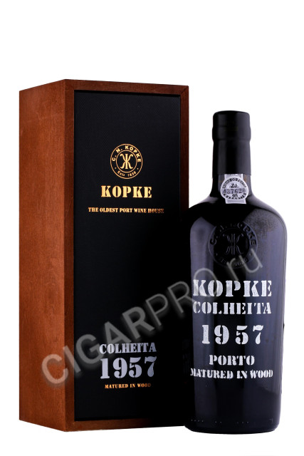 портвейн porto kopke colheita 1957 0.75л