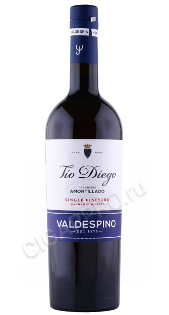 херес valpdespino tio diego amontillado 0.75л