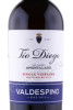 этикетка херес valpdespino tio diego amontillado 0.75л