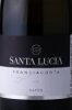 Этикетка Игристое вино Санта Лючия Франчакорта Сатен 0.75л