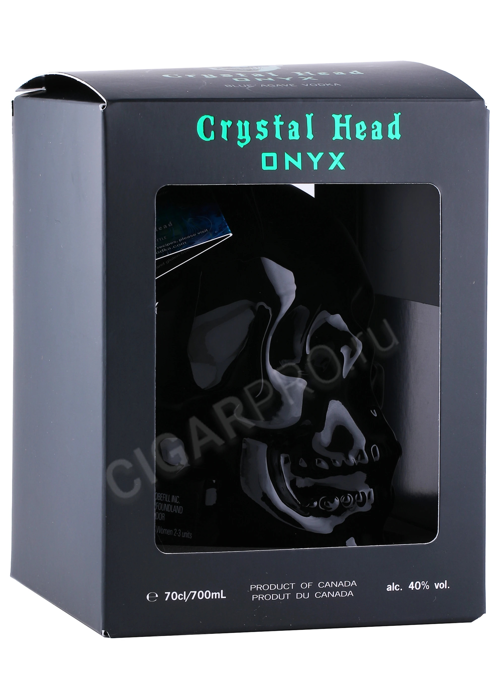 Crystal Head Onyx купить Водку Кристал Хэд Оникс 0.7л цена | Cigar Pro