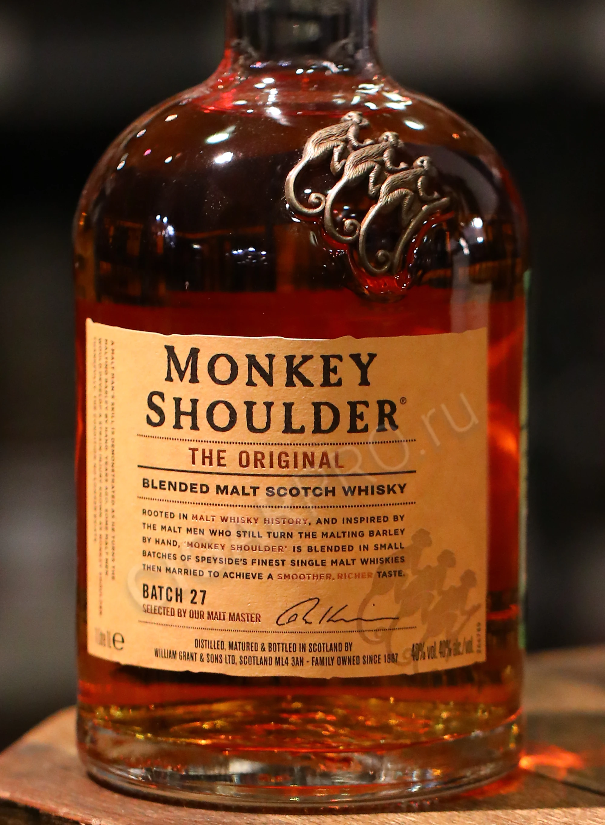 Monkey Shoulder 1l купить Виски Манки Шолдер 1л цена | Cigar Pro