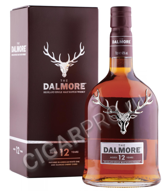 виски dalmore 12 years 0.7л в подарочной упаковке