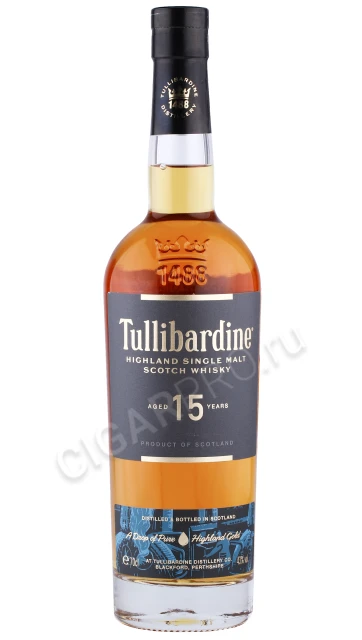 Виски Tullibardine 15 Years Old 0.7л