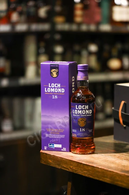 виски loch lomond 18 years old 0.7л