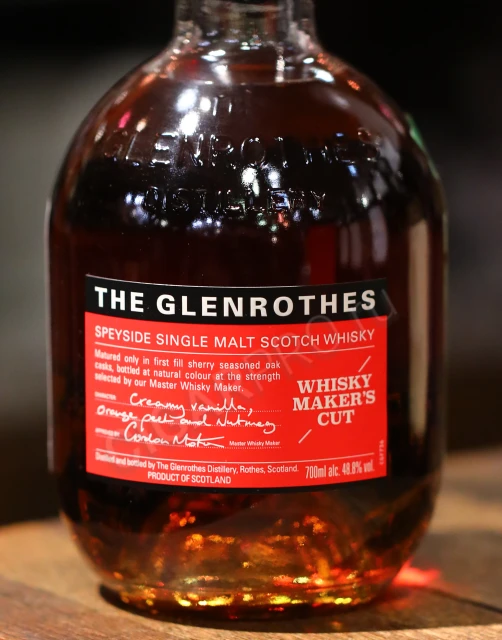 Этикетка виски glenrothes whisky makers cut 0.7л